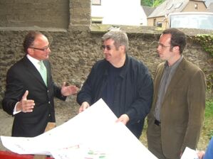 Achim Hütten, Gottfried Busch und Clemens Hoch